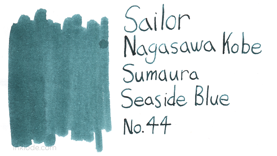 Sailor Kobe Sumaura Seaside Blue No. 44