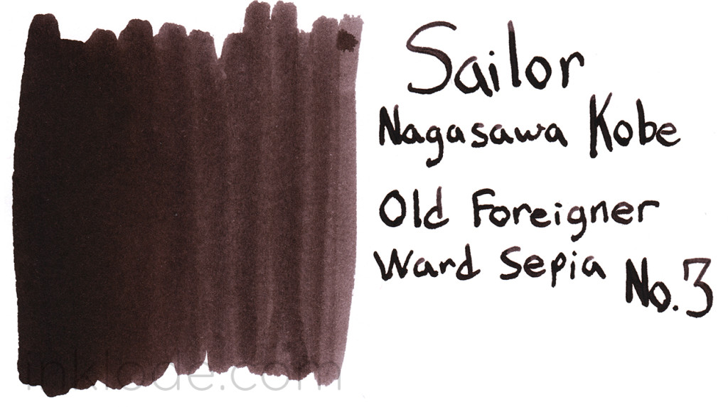 Sailor Kobe Old Foreigner Ward Sepia No. 3